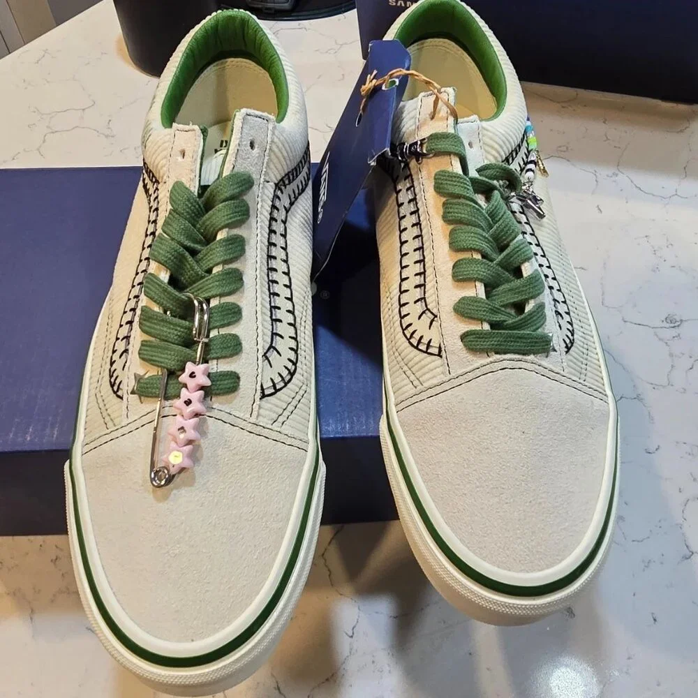 VANS x Cocona Hiraki Premium Old Skool VN000EGYCRM MENS SIZE 10 NEW SOLD OUT - Picture 6 of 15